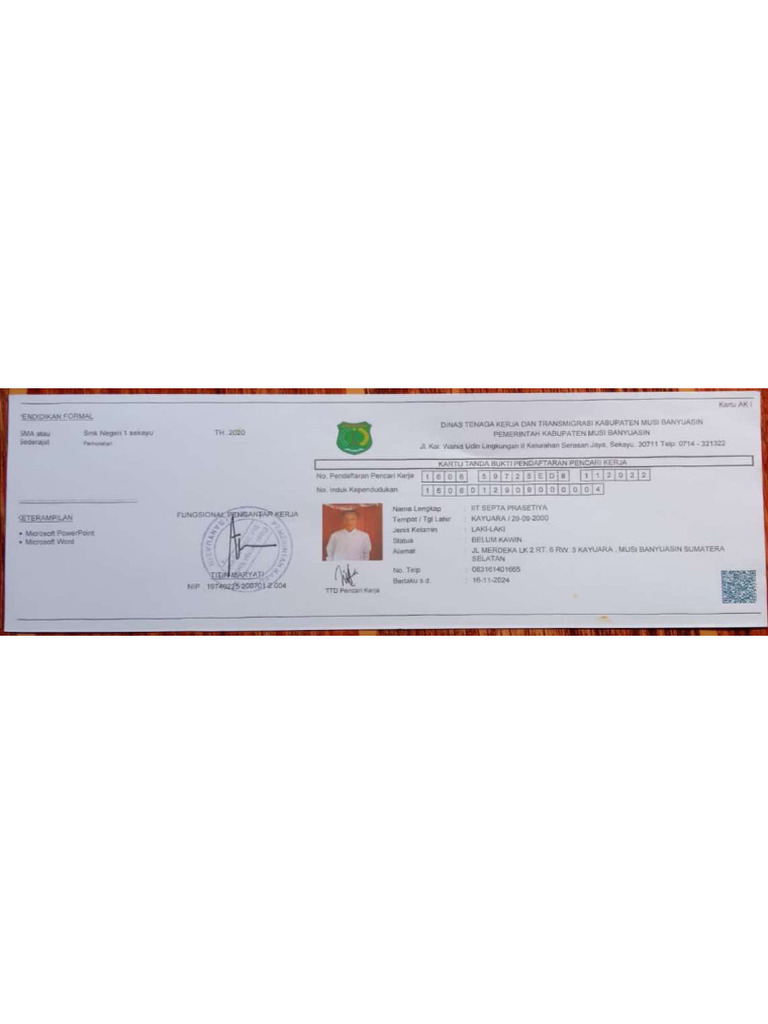 Ak 1 - Iit Septa Prasetiya | PDF