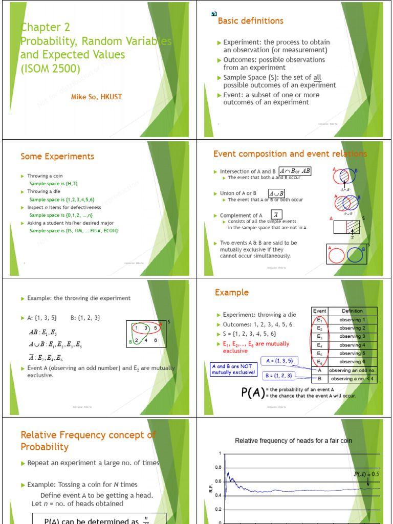 Chapter+2+-+Probability,+Random+variables+and+Expected+Values+2024 PW | PDF