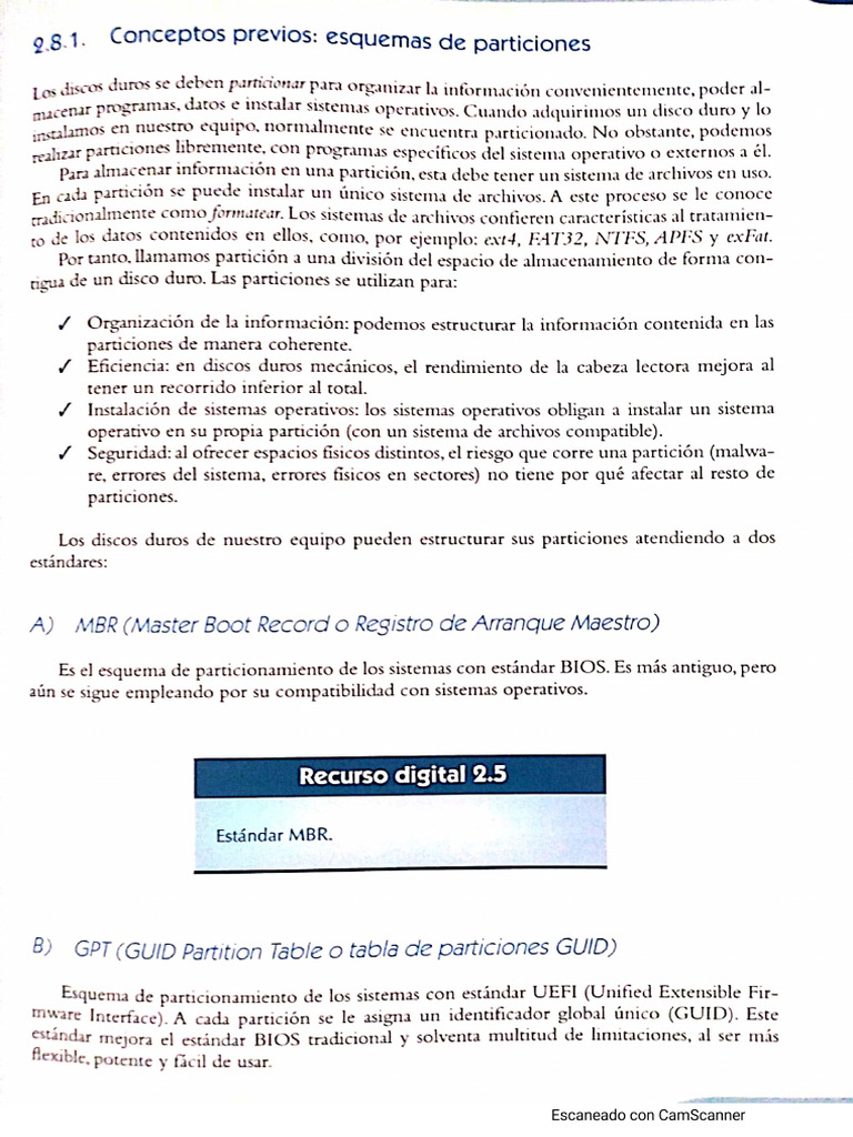 Particiones y Gestores de Arranque | PDF