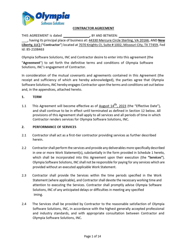 MSA Signed | PDF