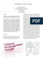 Network of Kinetic Systems