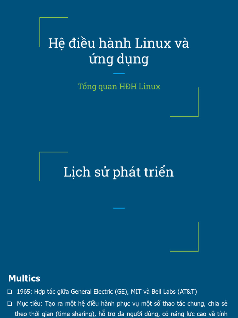 02 Linux Overview | PDF