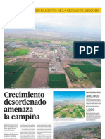 Crecimiento desordenado amenaza la campiña -08012012 - El Comercio