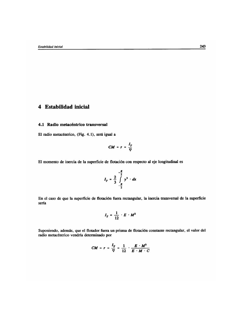T4 Estabilidad Inicial | PDF