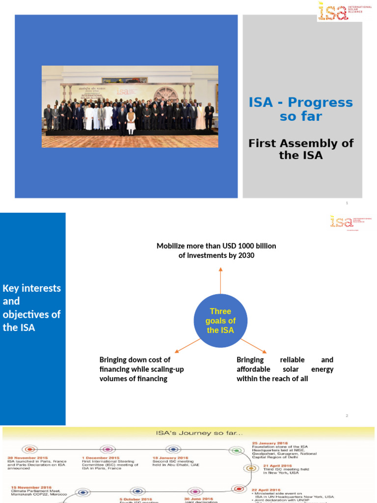 14.A ISA Progress So Far 3 Oct | PDF