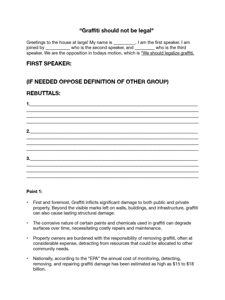 Opp Graffiti | PDF