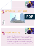 Companies Act 1956