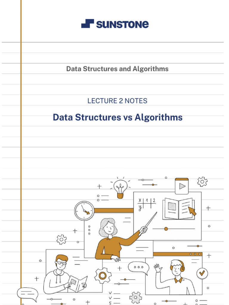 281704lecture Notes 2-Data Structures Vs Algorithms-1718434382117 | PDF ...