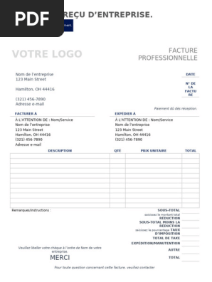 IC Business Receipt 17772 WORD FR