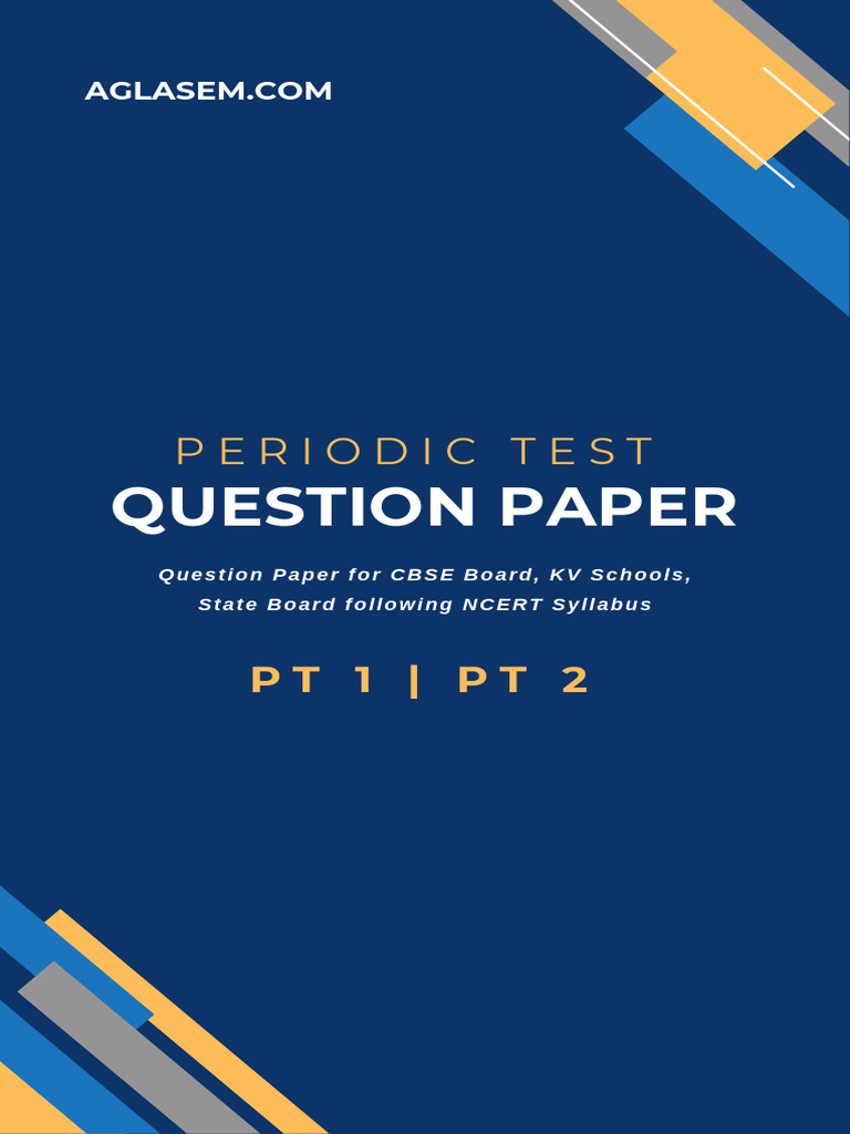 Periodic Test: Question Paper | PDF