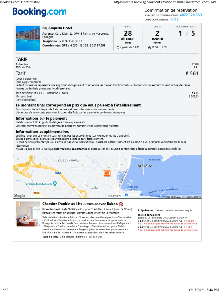 Tarif | PDF