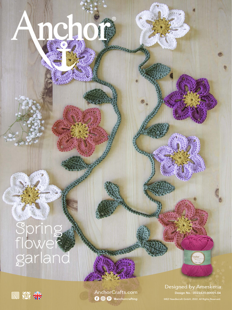 0022420-00001-04 Spring Flower Garland EN | PDF