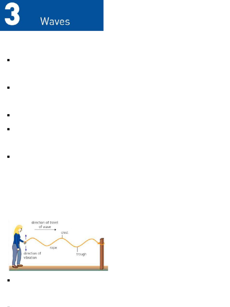 Physics Section 3 Revision | PDF