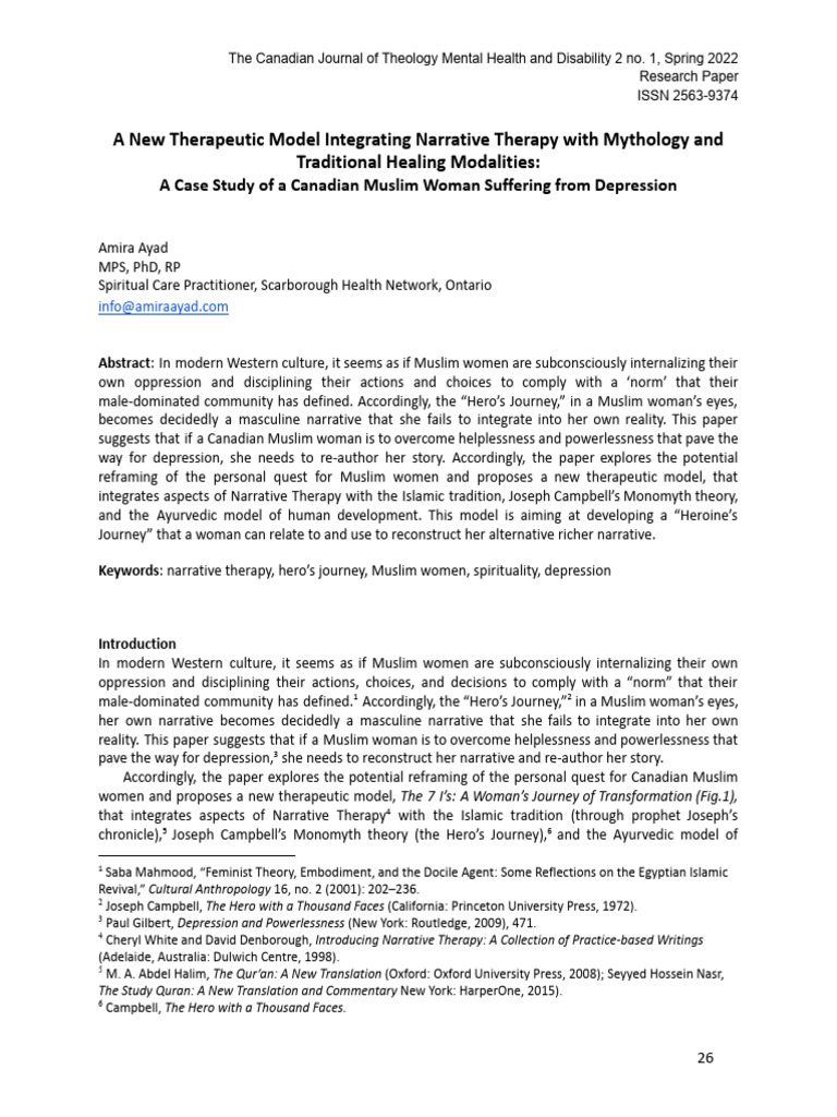 4.+article+ +Amira+Ayad+ +Hero's+Journey | PDF