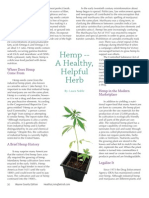 Hemp - A Healthy, Helpful Herb