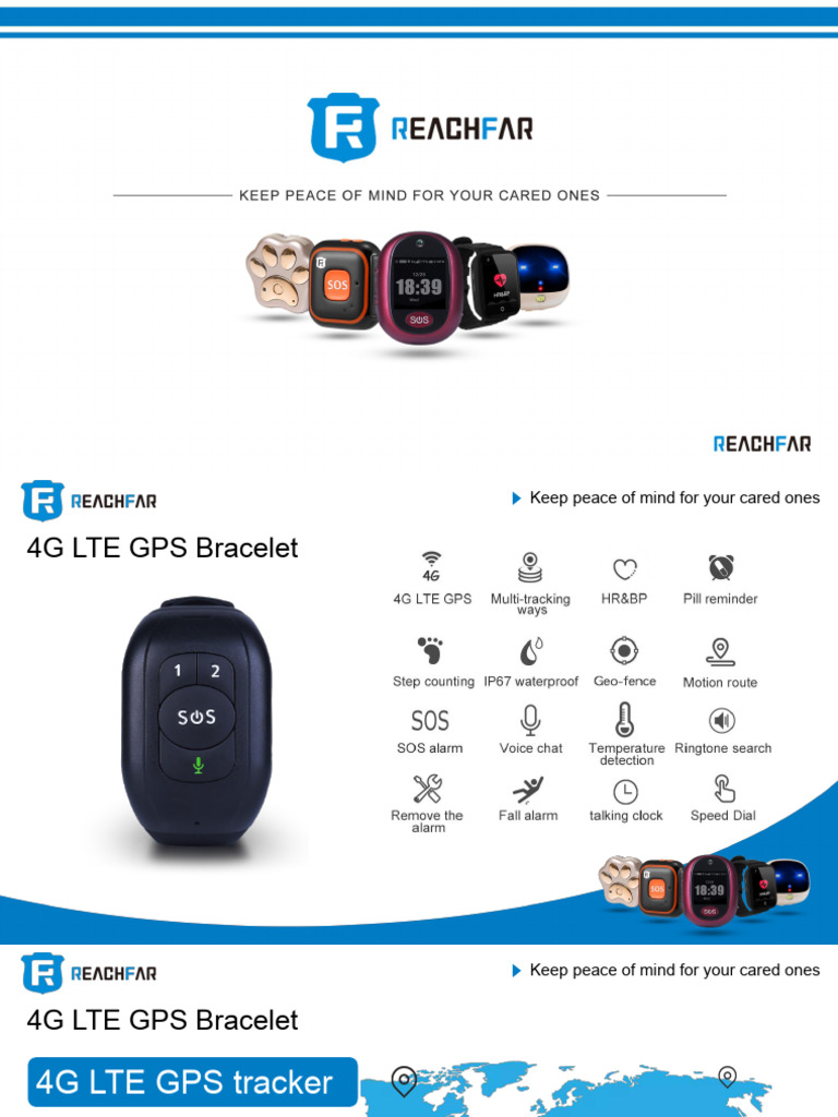 4G LTE GPS Bracelet for Safety | PDF | Global Positioning System | 4 G
