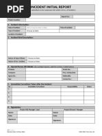 Incident Flash Report Template | PDF