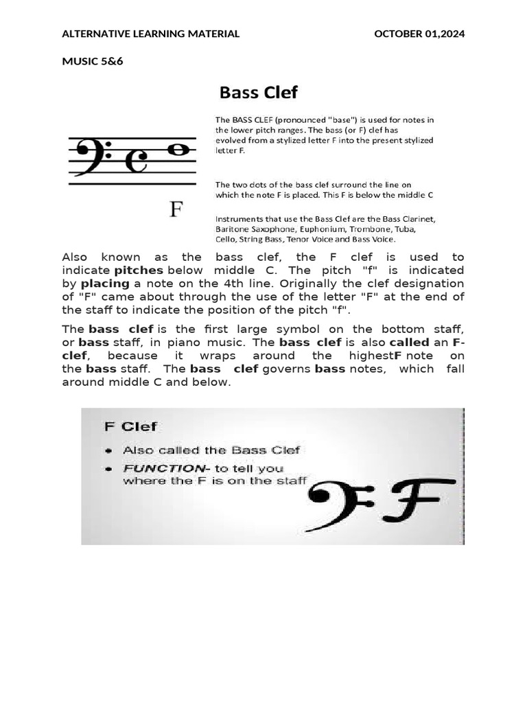 October 01,2024 Module For Grade 5 & 6 | PDF | Skeleton | Language Arts ...