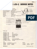 Boss VB-2 Service Notes