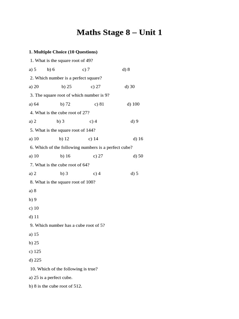 Maths stage 8 unit 1 1 3 m design pdf