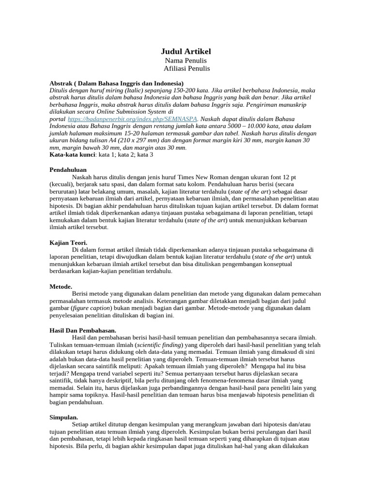 Template Prosiding | PDF