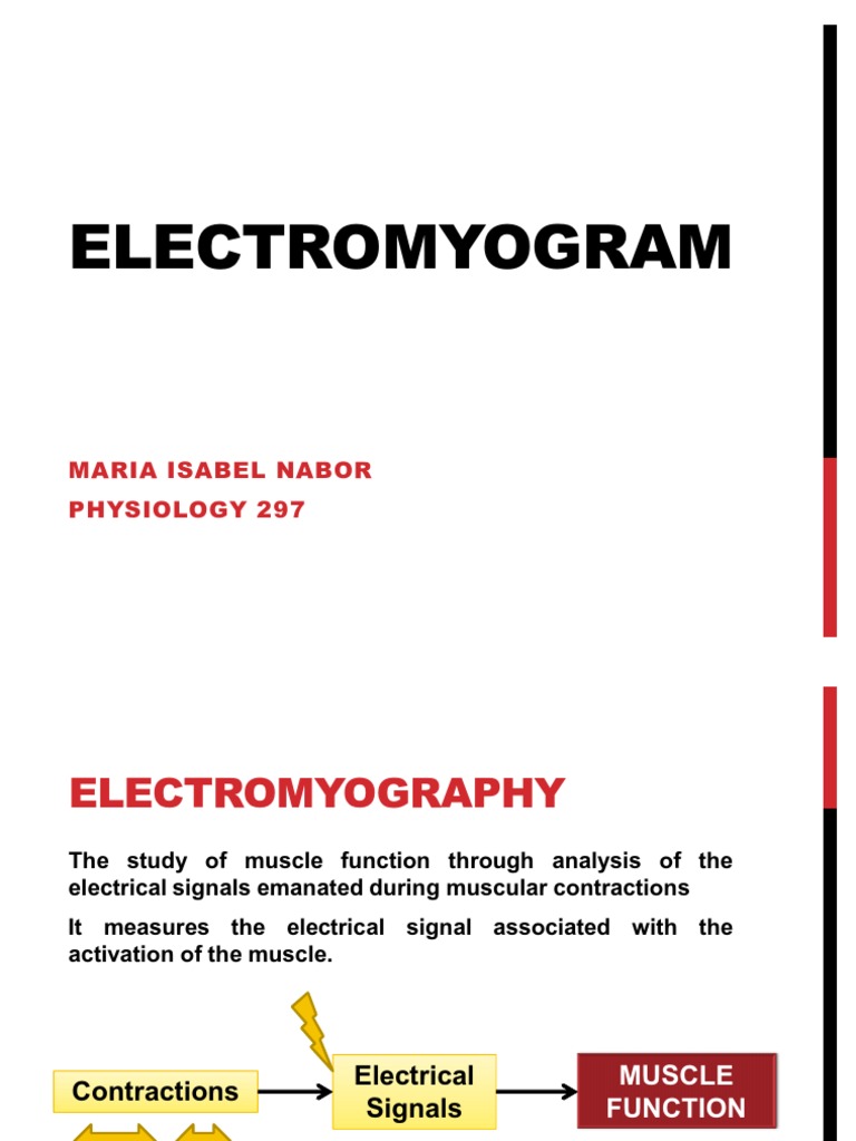 Emg, NCV | PDF | Electromyography | Motor Neuron