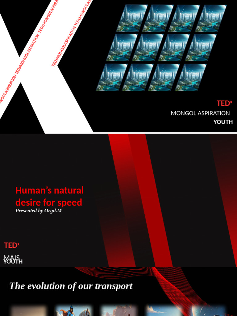 Tedx PPT Template PDF