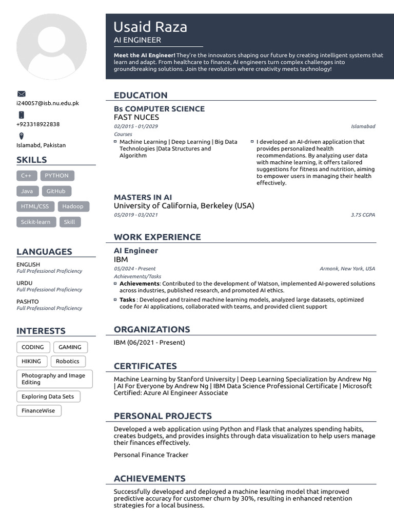 My Resume | PDF