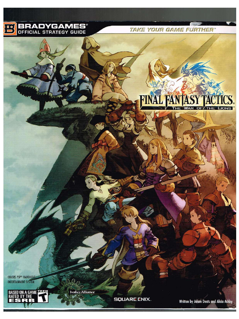 Final Fantasy Tactics War of The Lions Strategy Guide | PDF