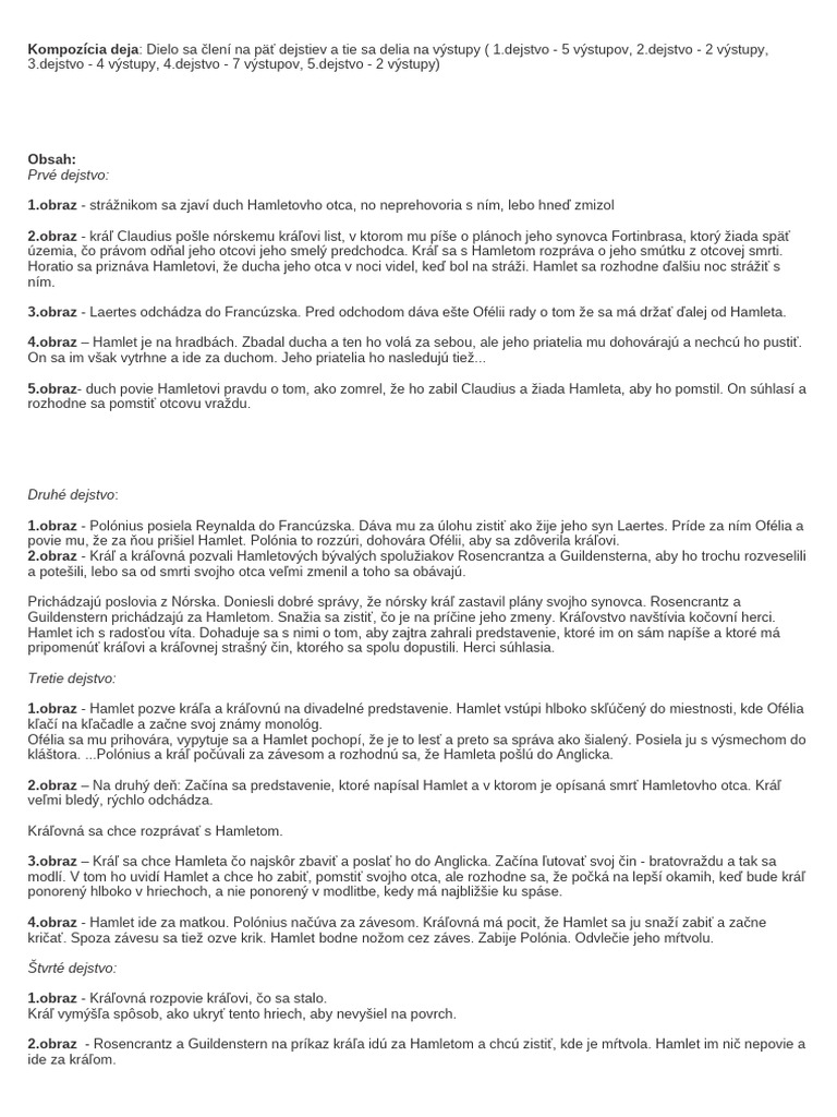 Hamlet | PDF