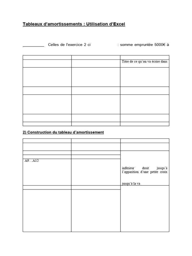 TABLEAU D AMORTISSEMENT DE PR T EXCEL visual data 2
