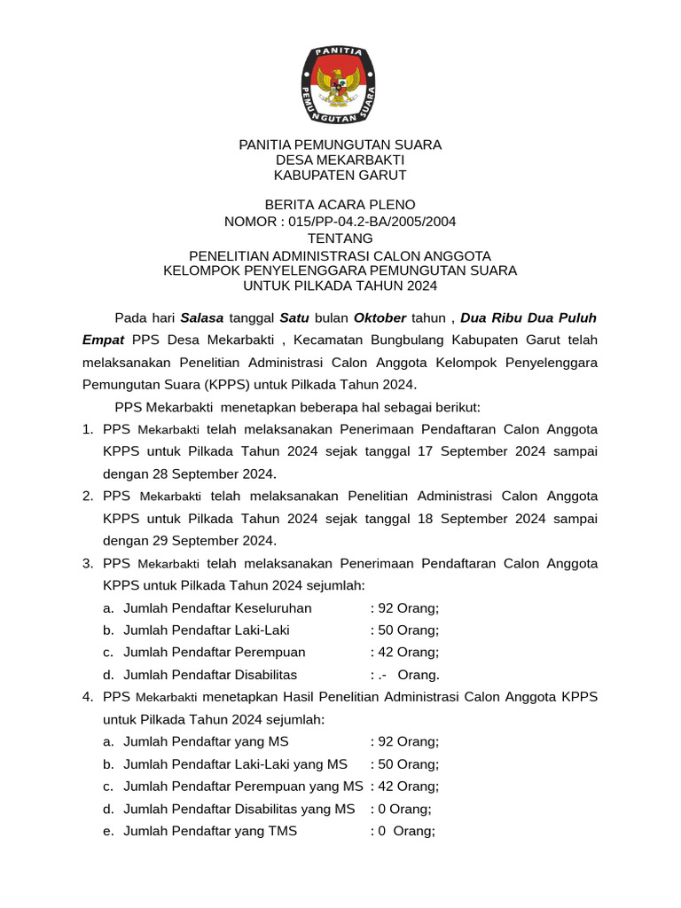 Pengumuman Hasil Seleksi Administrasi Pdf