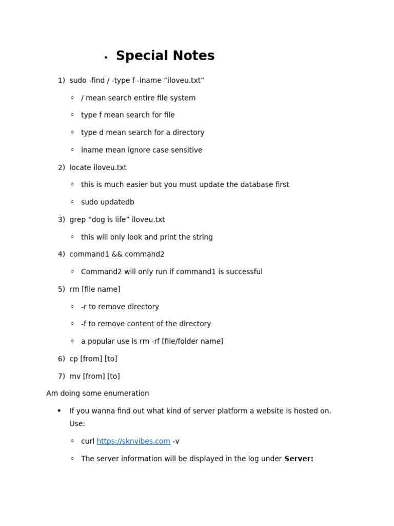 PTO Study Notes SPECIAL Notes | PDF