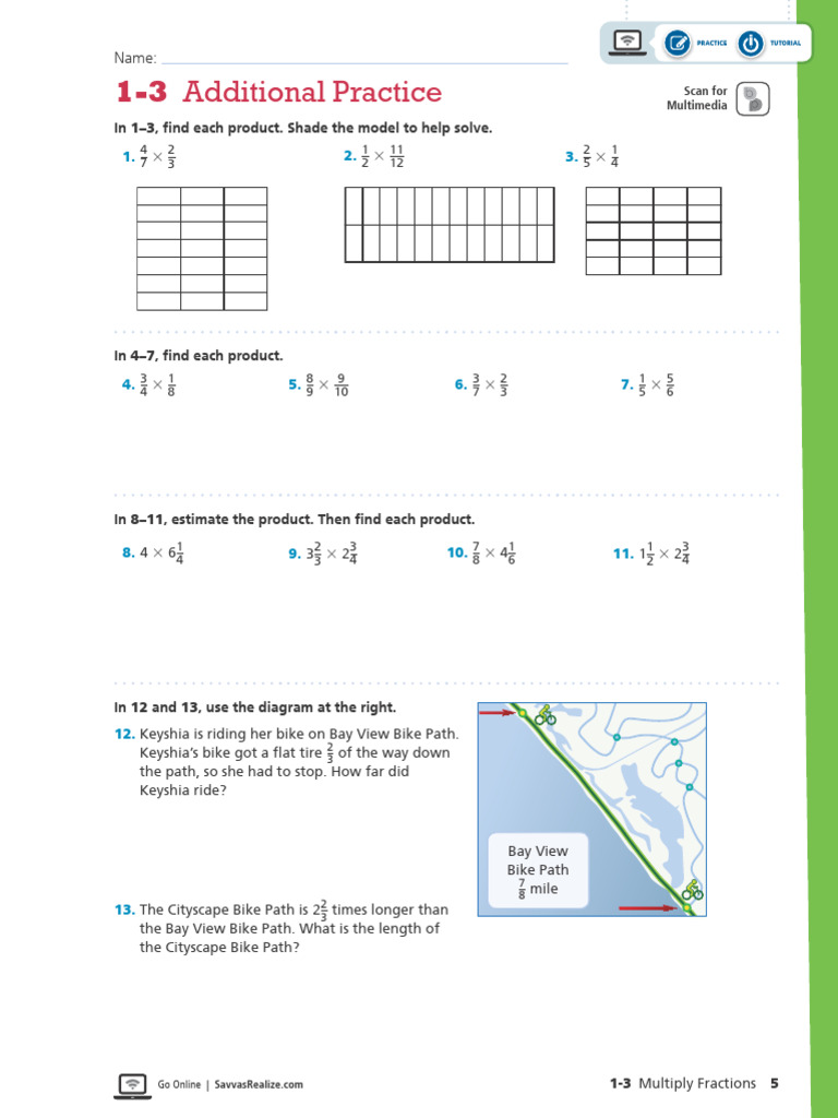 1-3 - Additional Practice | PDF
