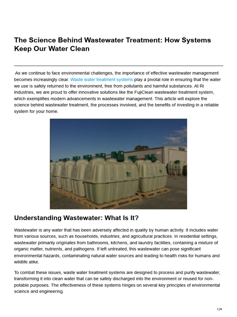 WASTEWATER BASICS 101 visual data 6