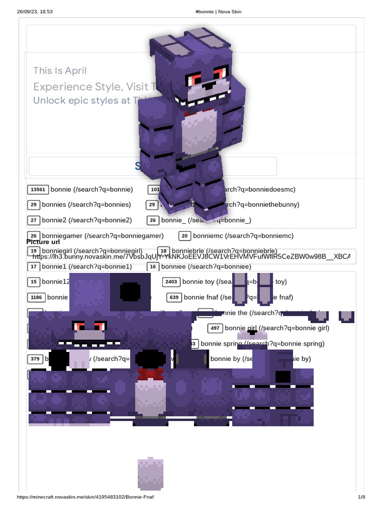 #Bonnie - Nova Skin | PDF