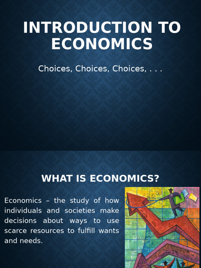 Introduction to Economics Concepts | PDF | Capitalism | Economics