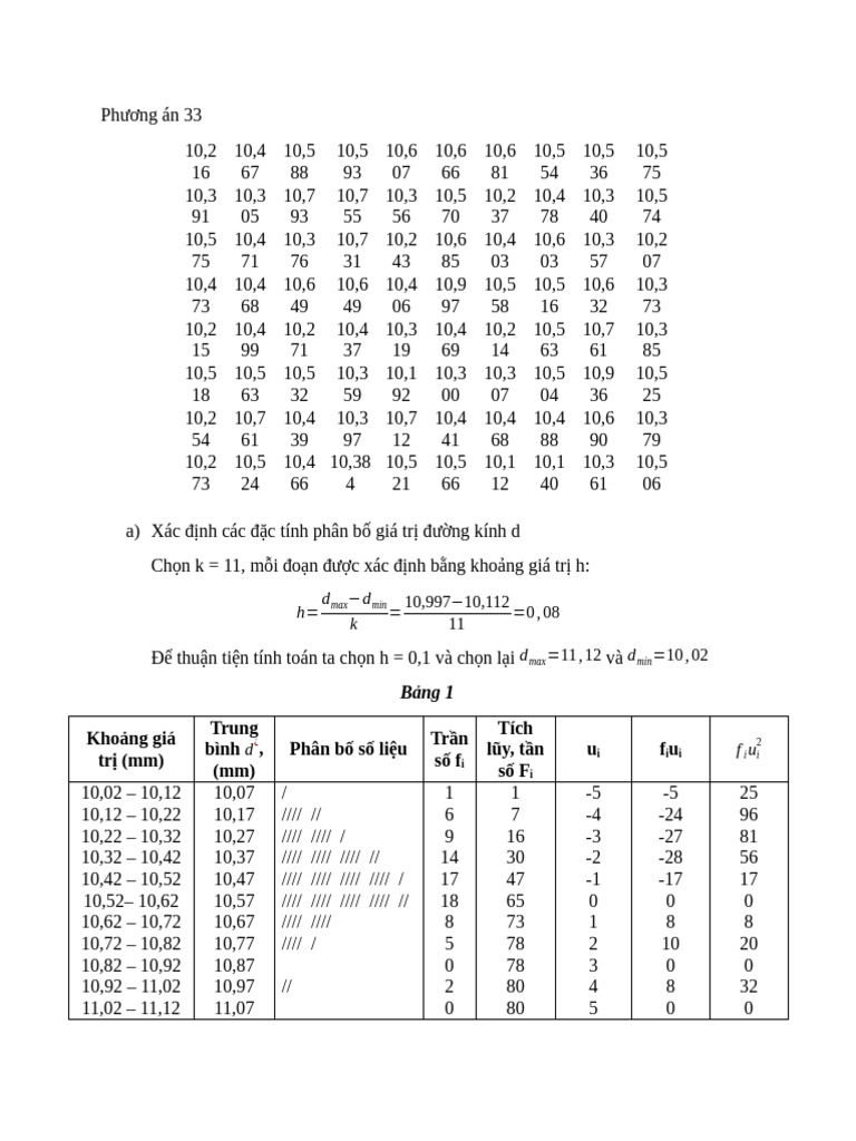 Phương Án 33 | PDF