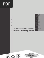 Download MANUAL DE INSTRUCCIONES PARA ARTEFACTOS DE COCCIN by douglasc23 SN77554702 doc pdf
