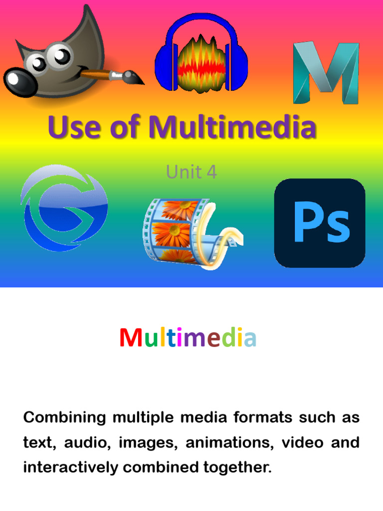 Use of Multimedia | PDF