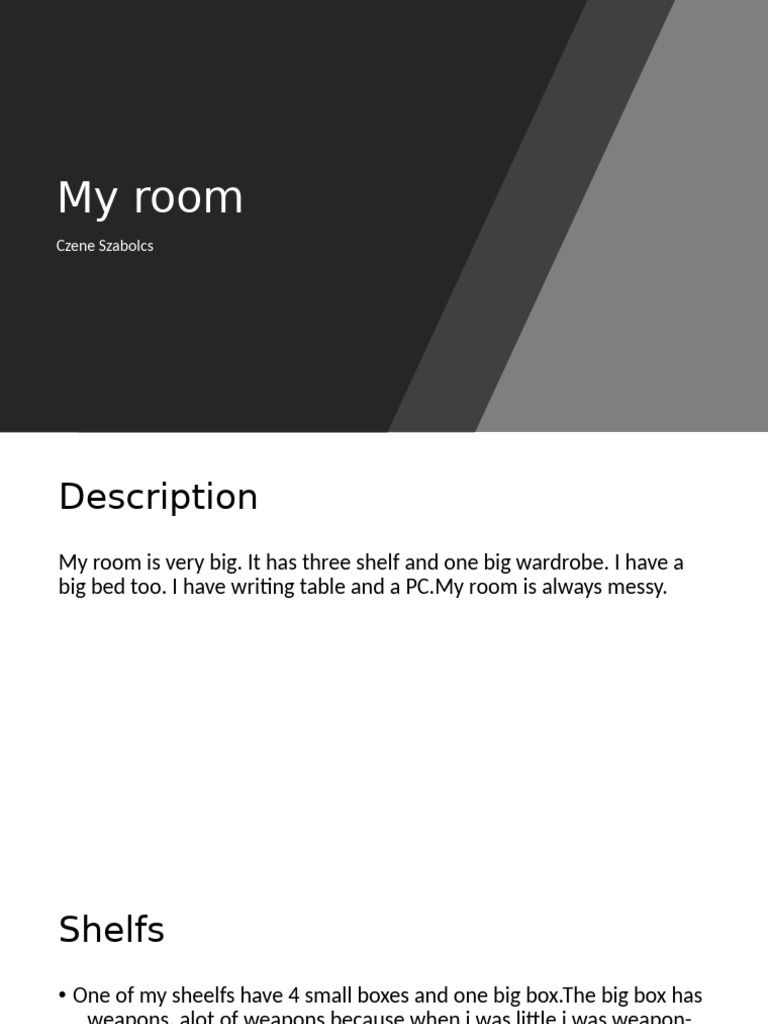 My Room 2 | PDF