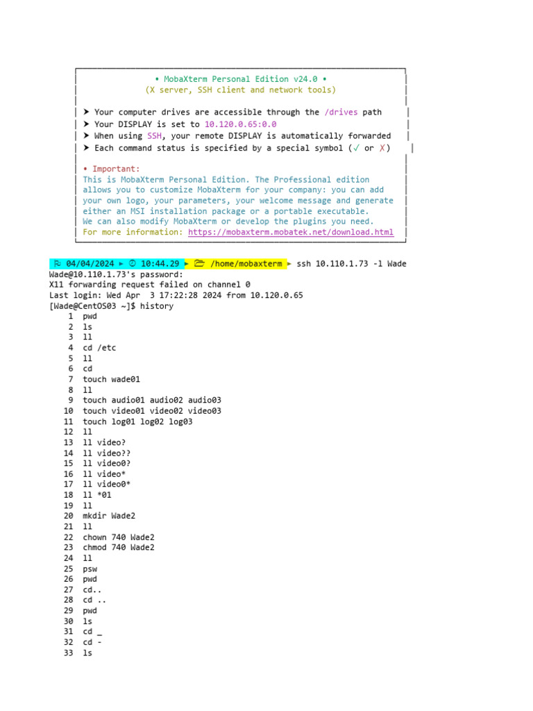 History Linux | PDF