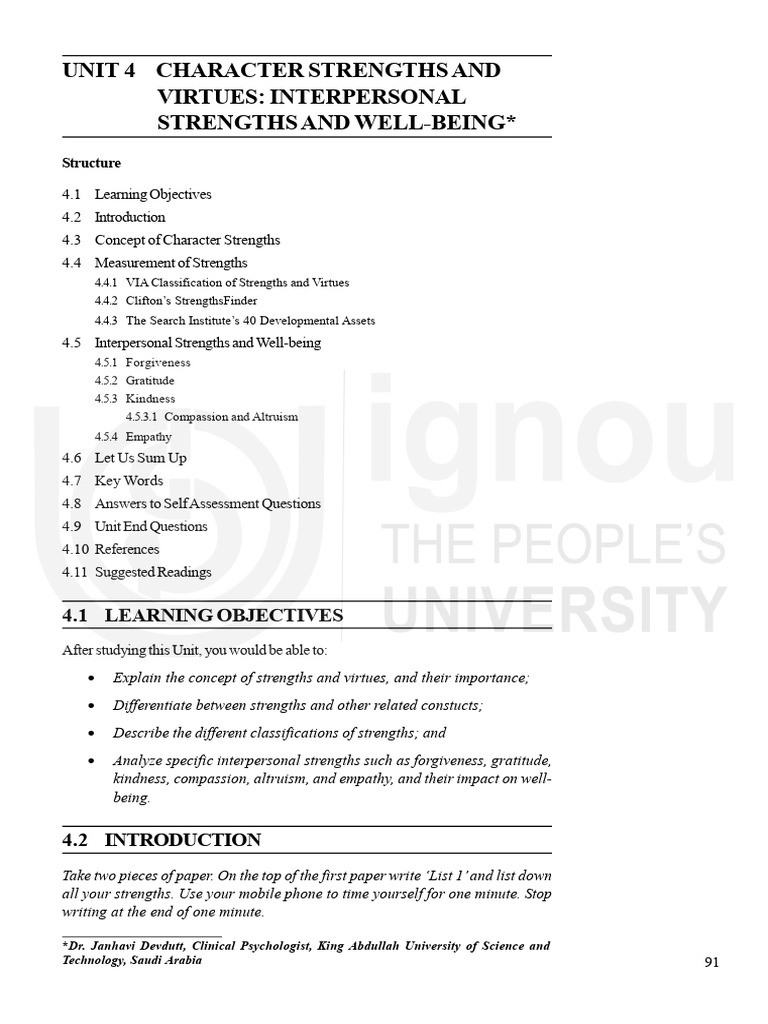 Block 1 Unit-4 | PDF