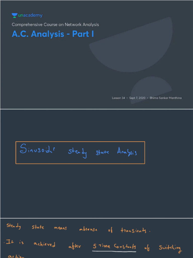 A.C.+Analysis+-+Part+I | PDF