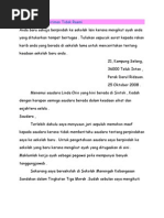 Karangan Faedah Berkebun