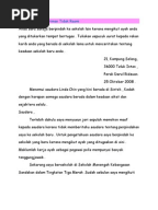 Karangan Surat Kiriman Tidak Rasmi