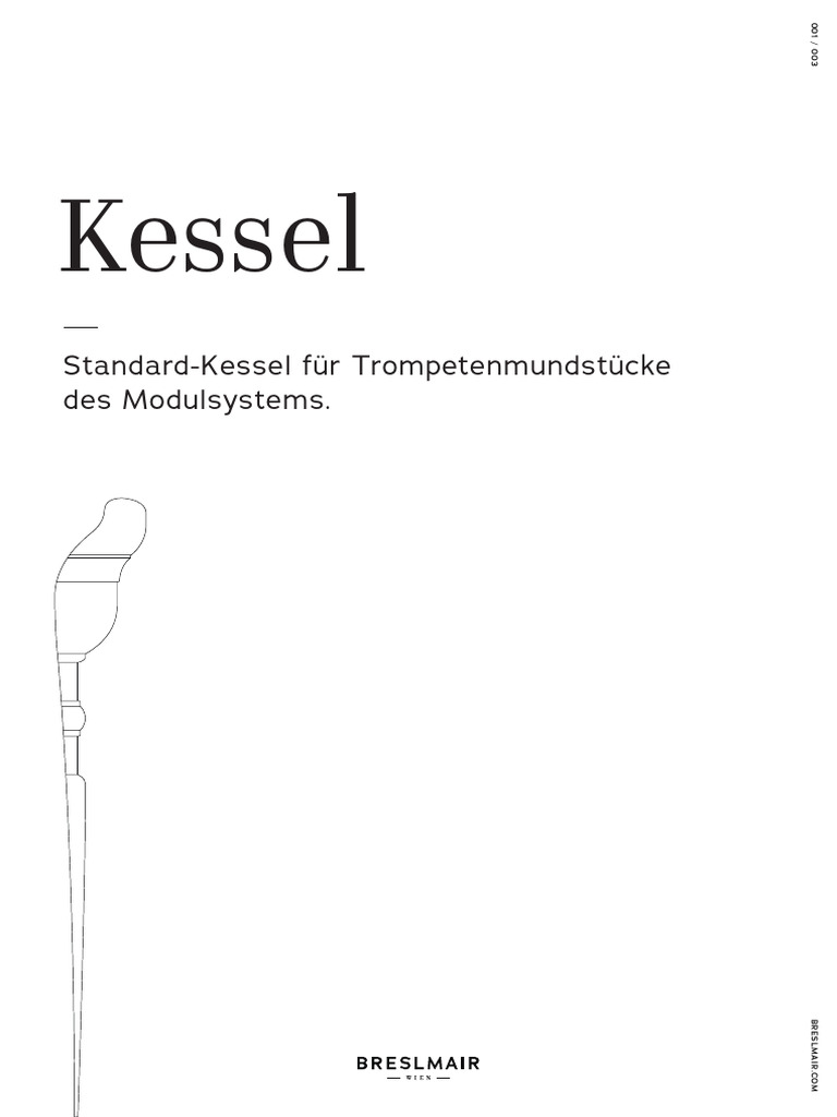 Trompete Modulsystem Standard - Kessel | PDF