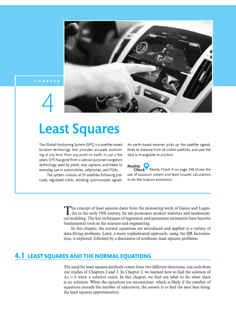 Least Square | PDF
