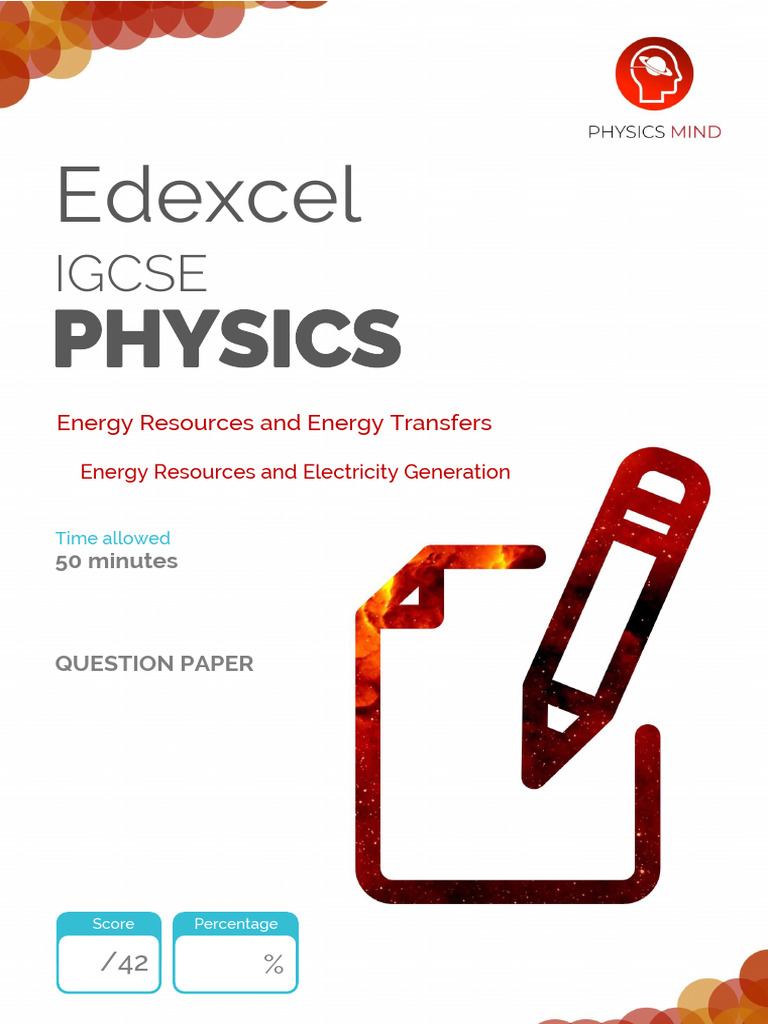 Energy Resources and Electricity Generation QP | PDF
