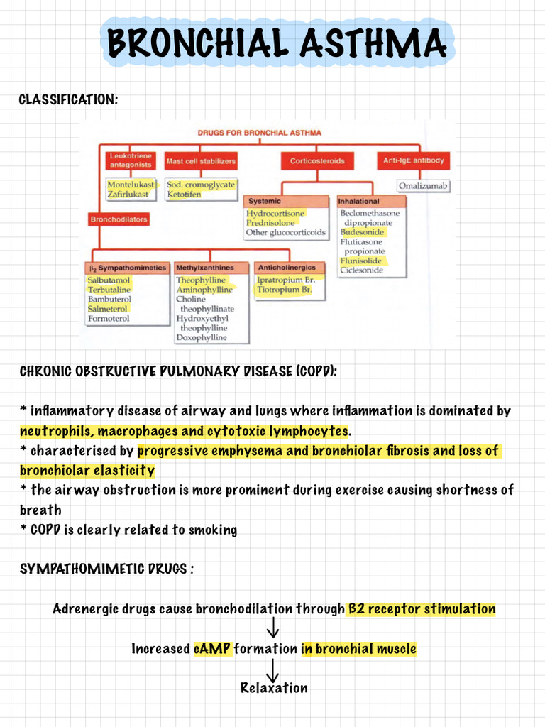 Bronchial Asthma | PDF